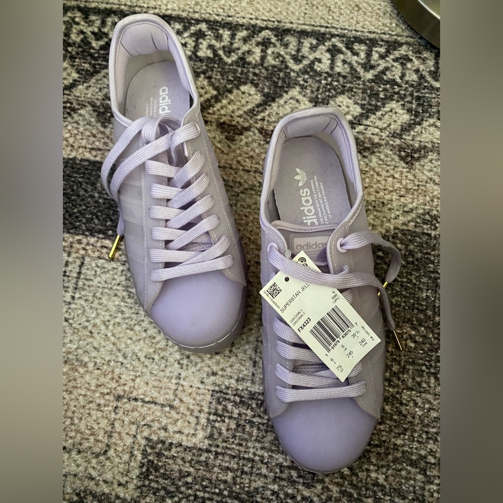 ADIDAS SUPERSTAR JELLY LAVENDER